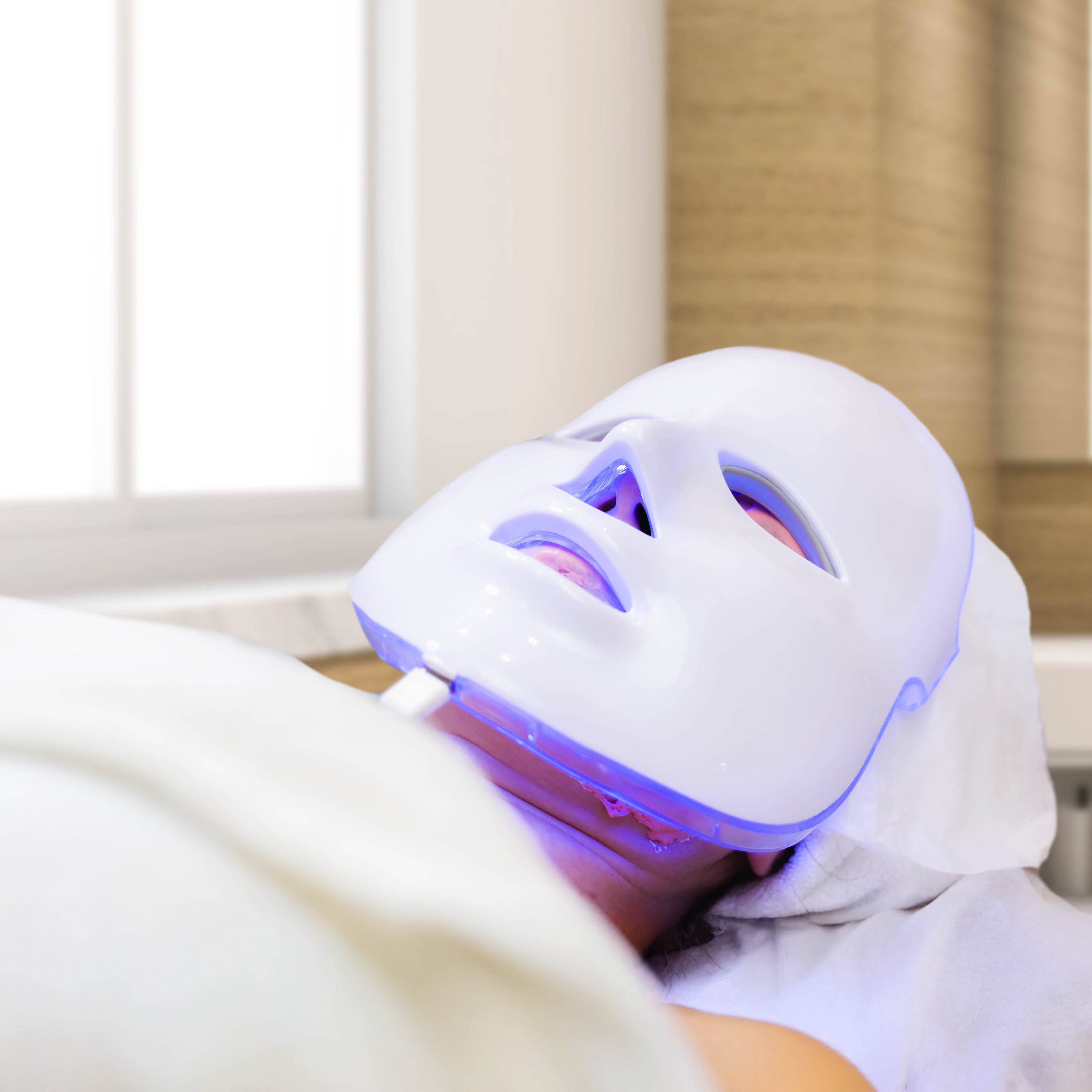 At-Home LED Glow Therapy Mask
