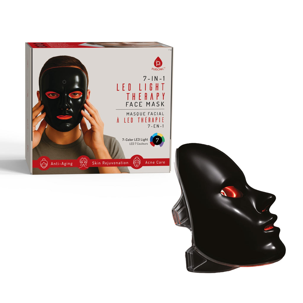 At-Home LED Glow Therapy Mask