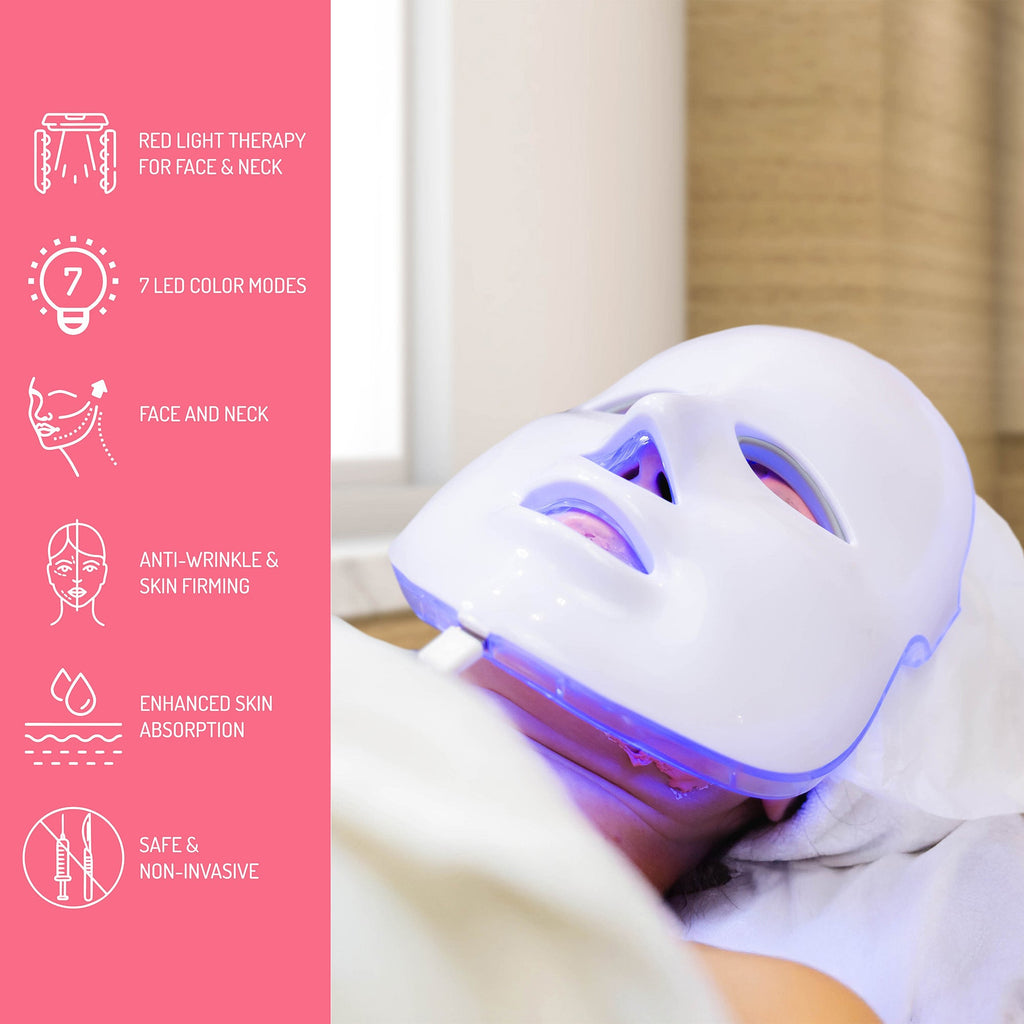 At-Home LED Glow Therapy Mask
