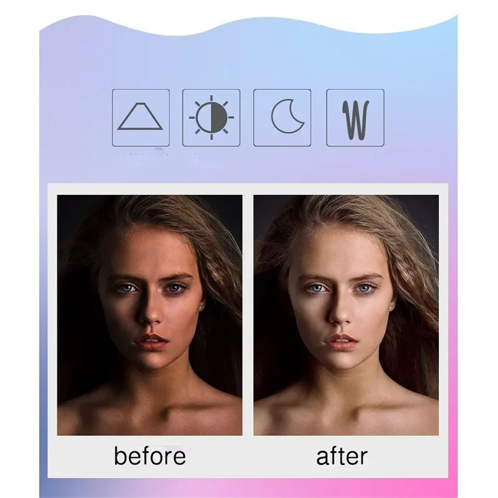 Glow Anywhere Clip-On Ring Light