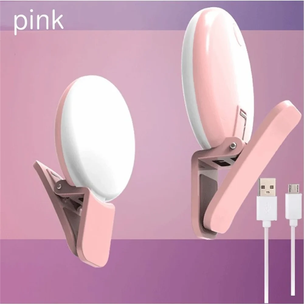 Glow Anywhere Clip-On Ring Light